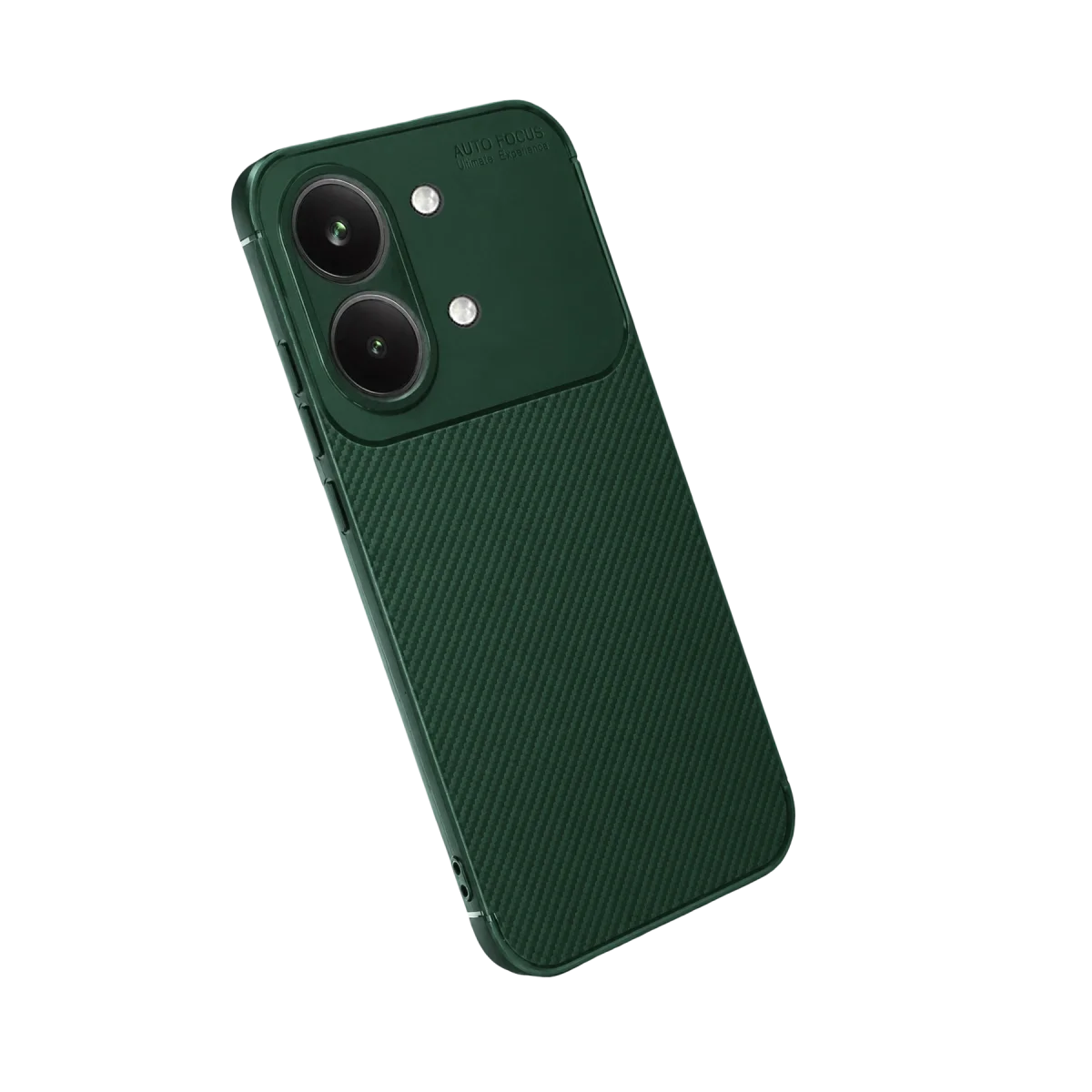 Xiao Poco X8 Pro Max Auto Focus Karbon Kapak - Koyu Yeşil görsel 2
