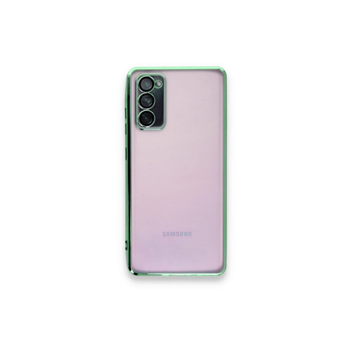 Samsung Galaxy S20 Fe Kılıf Razer Lensli Silikon - Yeşil görsel 2
