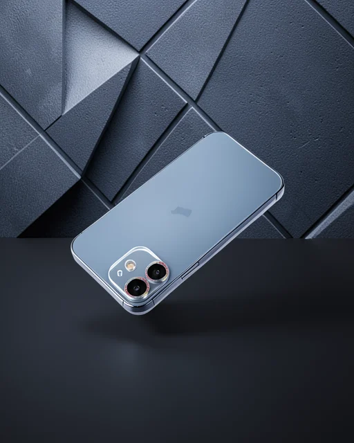 Apple İphone 12 Shine Kamera Lens Koruma Cam - Rainbow