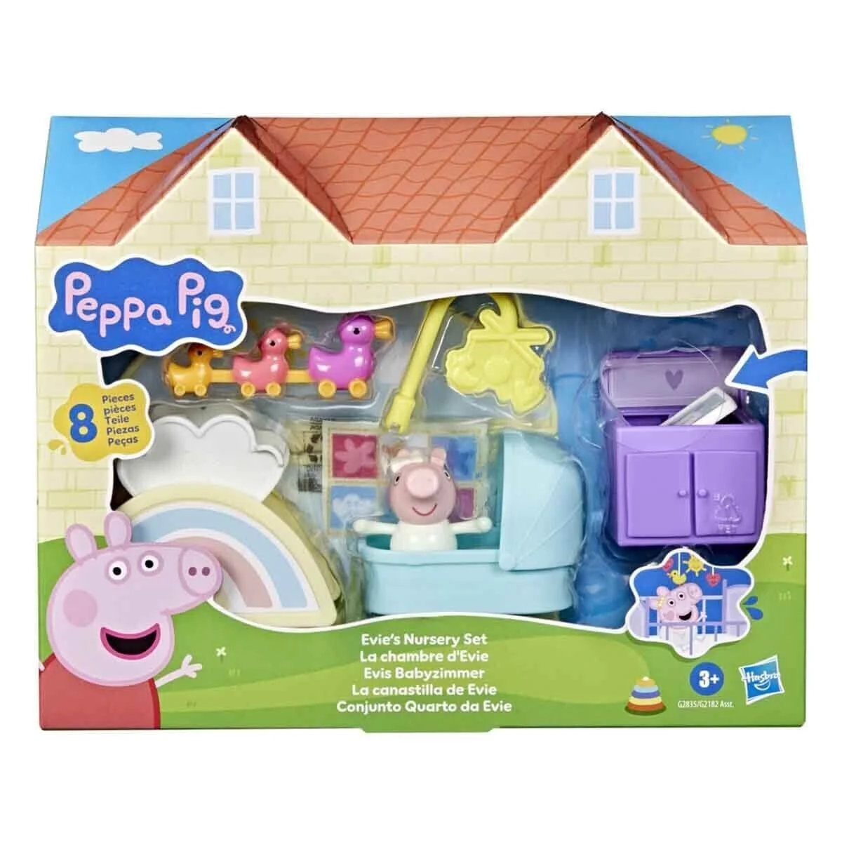 G2182 Peppa Pig Oda Aksesuarları Oyun Seti görsel 6