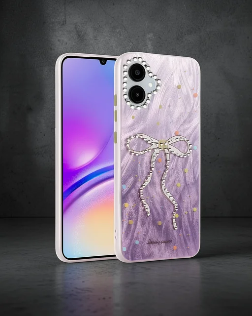 Samsung Galaxy A06 Kılıf Blade Aynalı Desenli Kapak - Desen 1