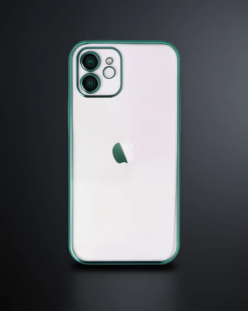 Apple İphone 11 Kılıf Razer Lensli Silikon - Yeşil