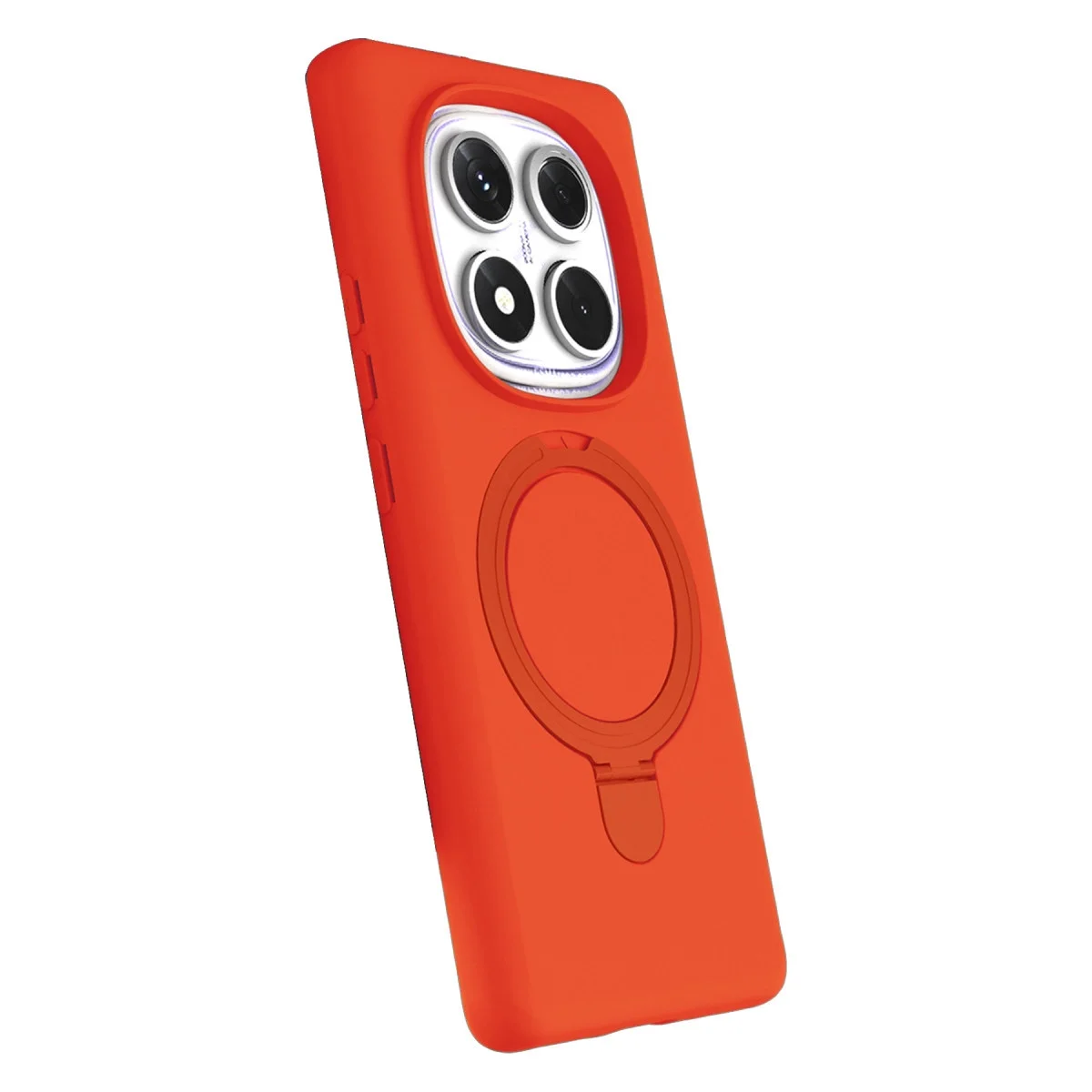 Xiao Red Note 14 Pro 4g Regal Magsafe Standlı Kapak - Turuncu görsel 2