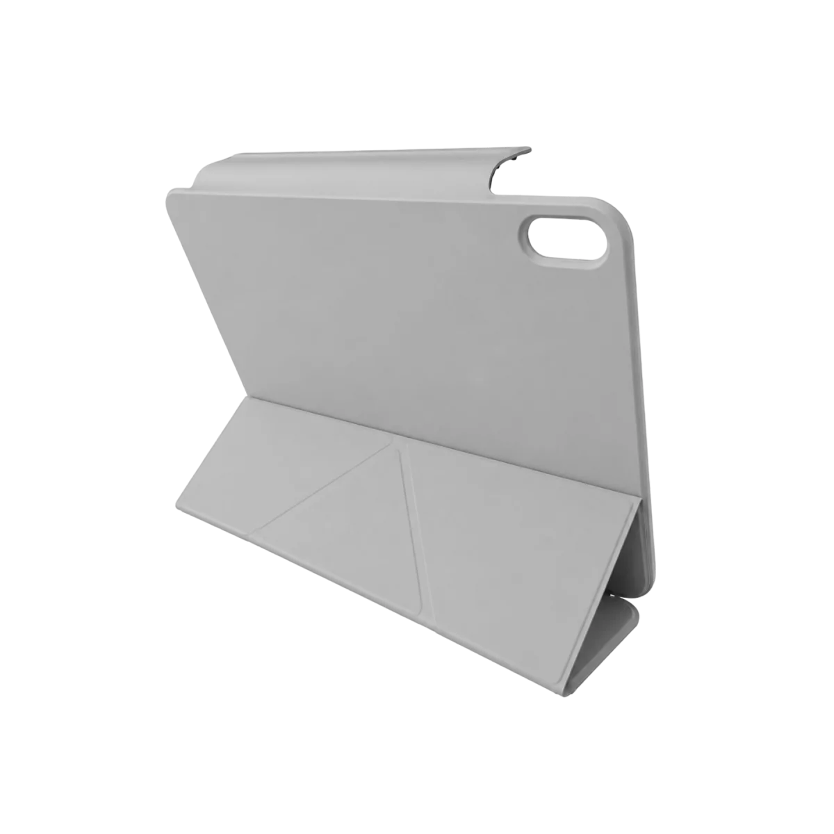 Apple iPad 2025 10.9 10.Nesil (A16) Edz Manyetik Standlı Tablet Kılıfı - Gri görsel 2
