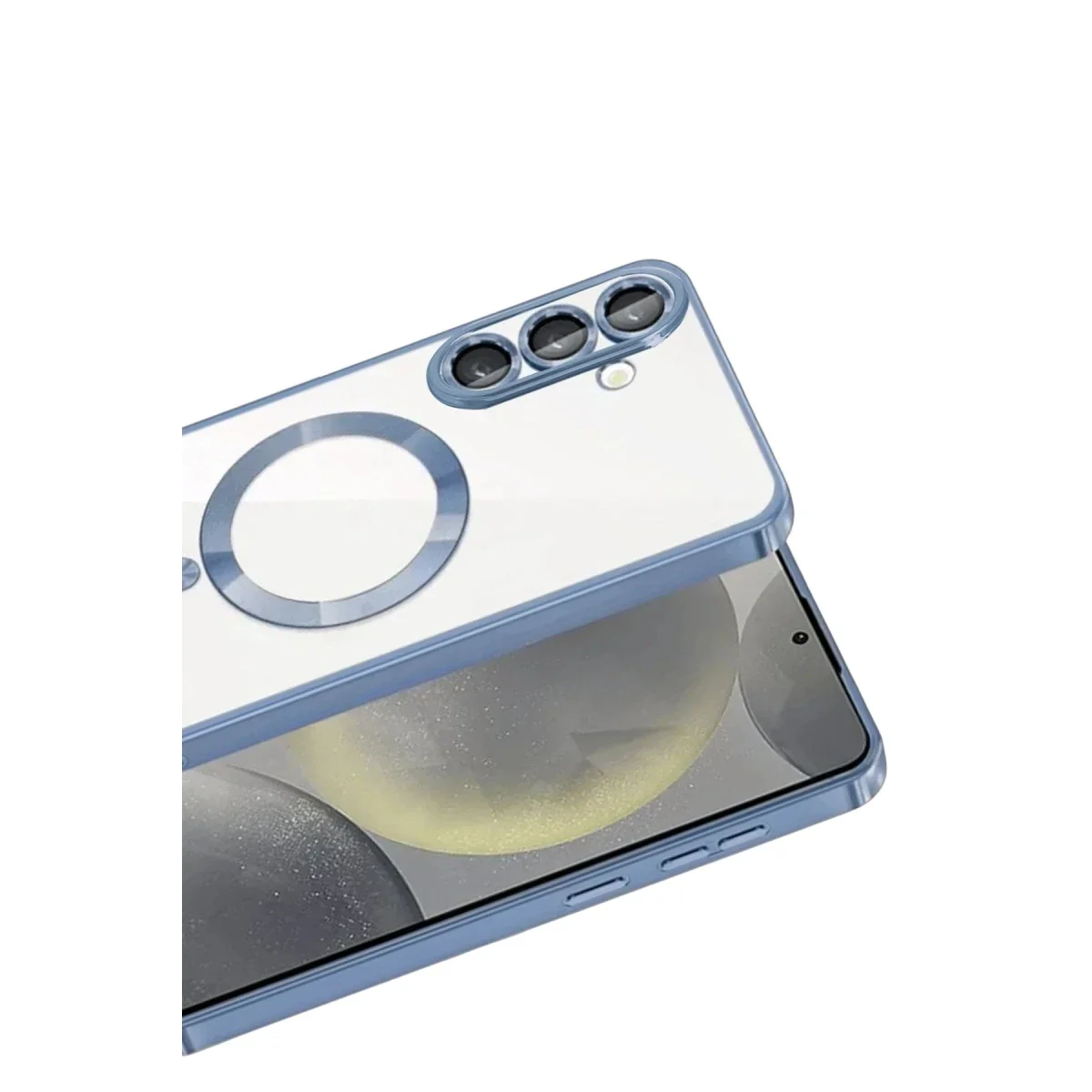 Samsung Galaxy S26 Plus Kross Magneticsafe Kapak - Sierra Blue görsel 2