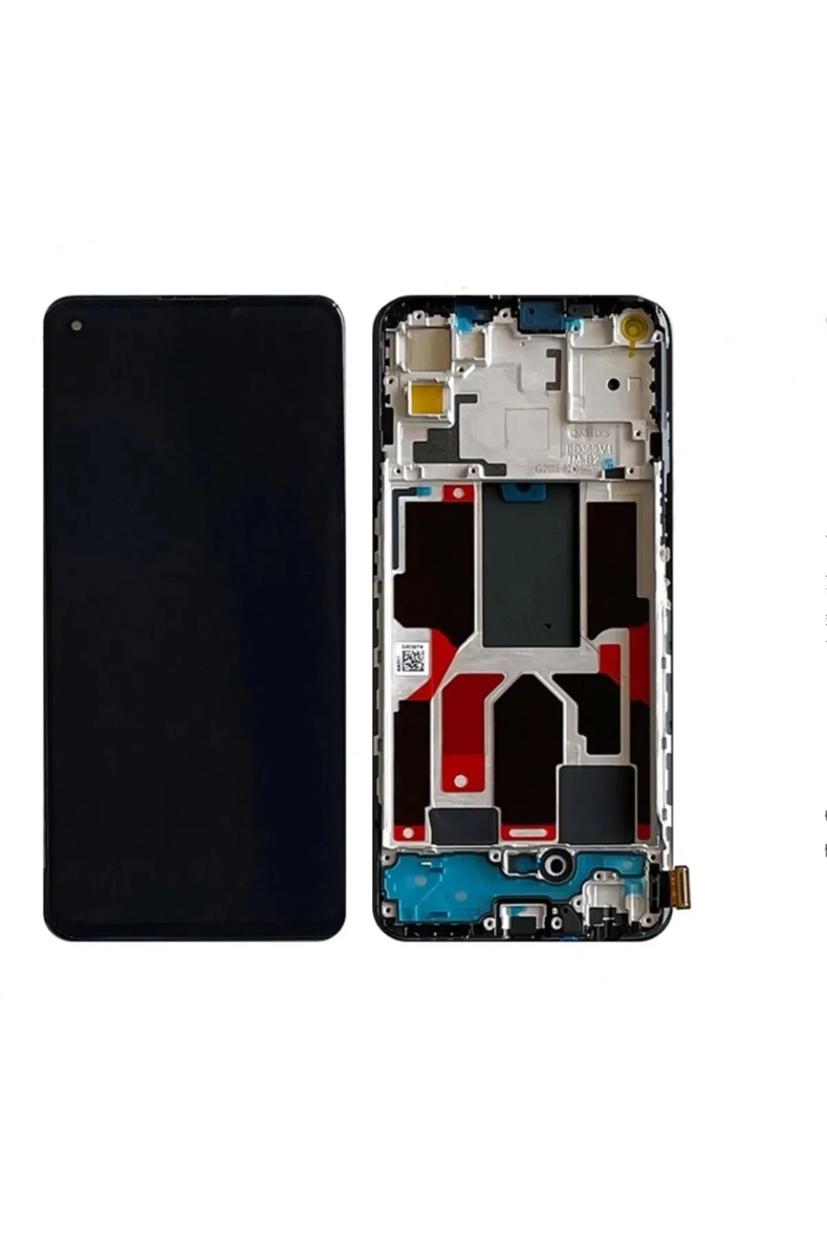 A74 4G Ekran Dokunmatik Çıtalı OLED (Siyah)