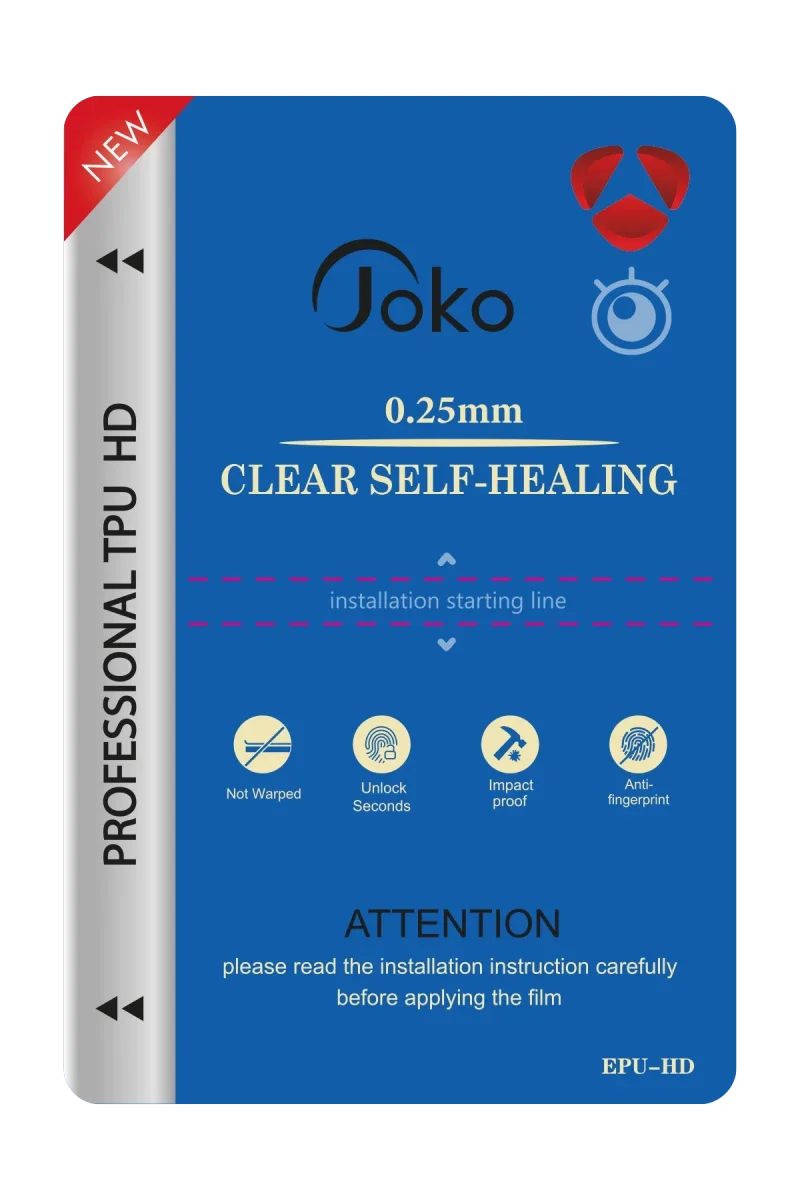 Joko TPU 0.25MM HD Makine Auto Repair Ekran Koruyucu