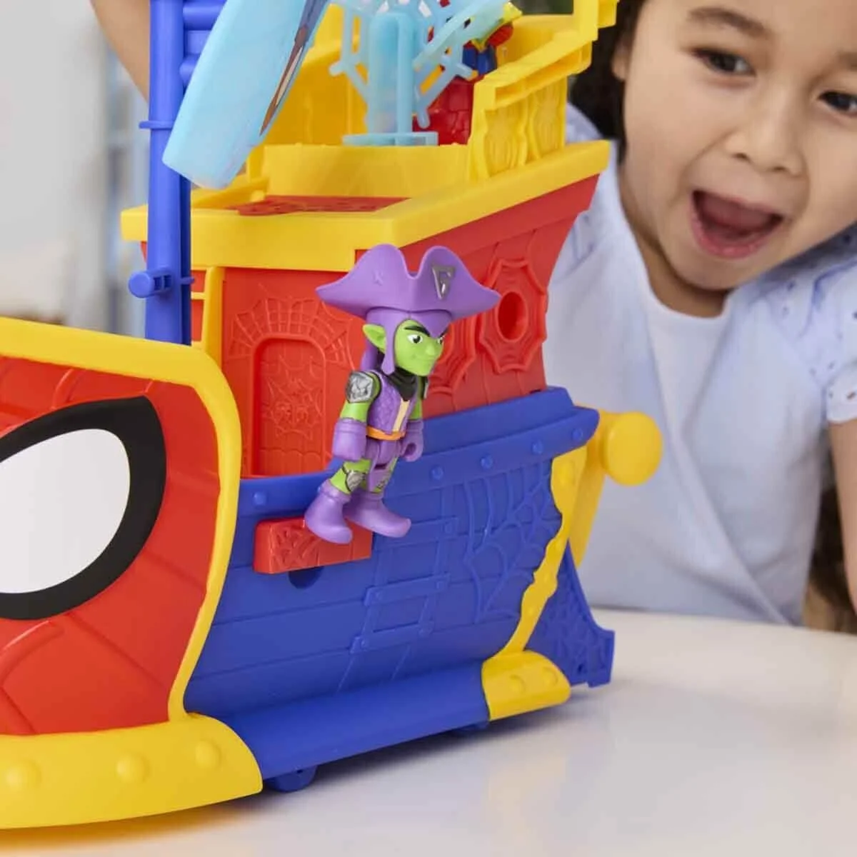 G0666 Spidey ve İnanılmaz Arkadaşları Webs Ahoy Bubble Ship +3 yaş görsel 8