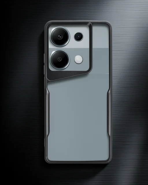 Xiaomi Redmi Note 13 Pro 4g Kılıf Boyi Silikon Kapak - Siyah
