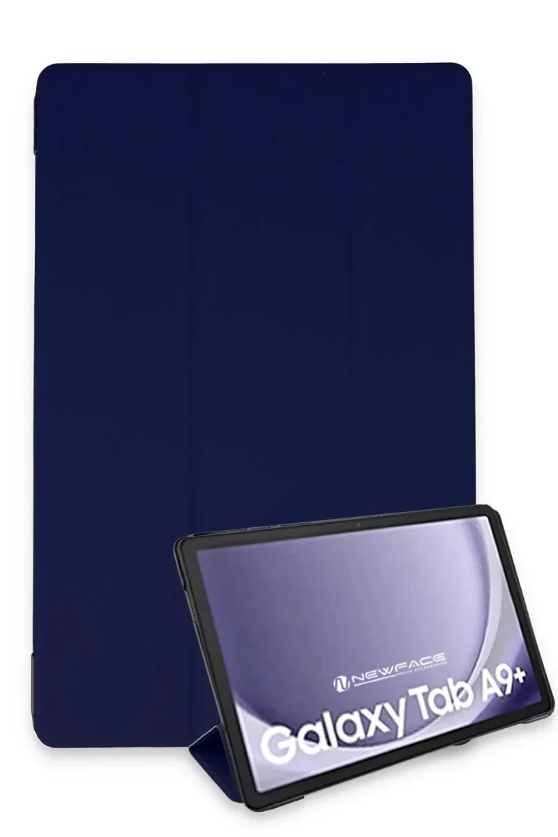 Samsung Galaxy Tab A9 Plus Kılıf Tablet Smart Kılıf - Lacivert