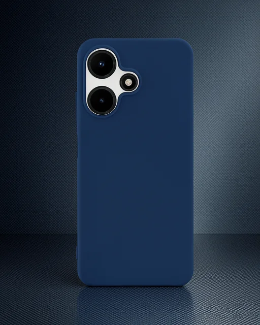 İnfinix Hot 30i Kılıf First Silikon - Lacivert