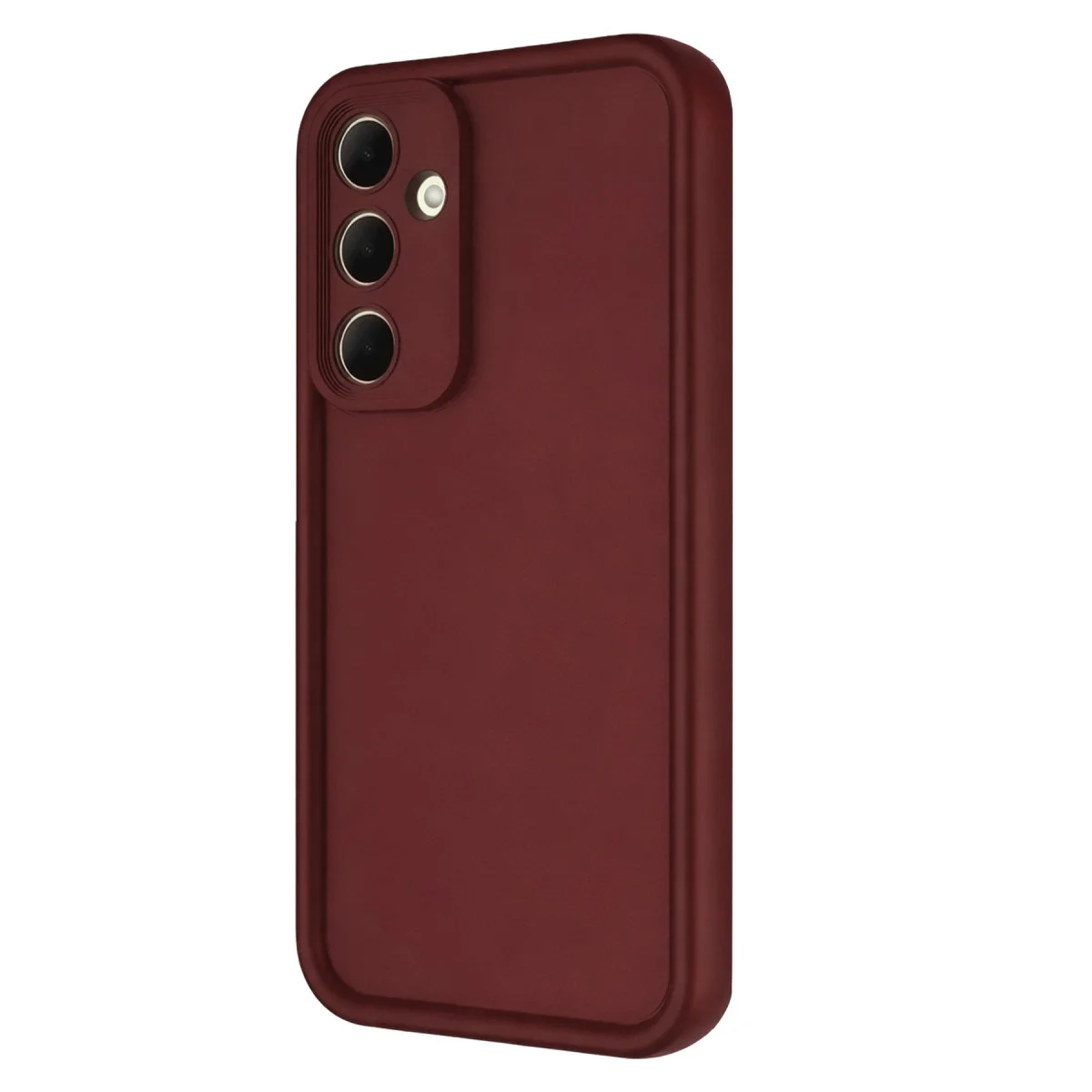 Samsung Galaxy A56 Kılıf Viera Silikon - Bordo görsel 2