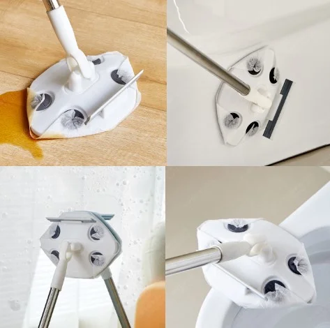 Islak Mendil Uyumlu Pratik Çek Çekli Mop görsel 5