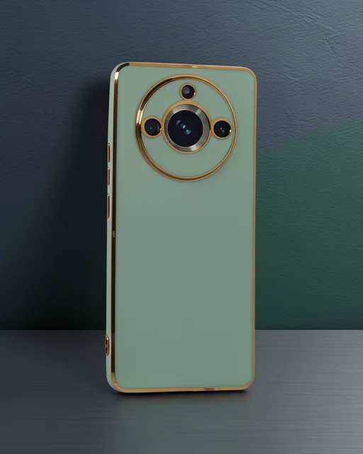Realme 11 Pro Kılıf Volet Silikon - Açık Yeşil