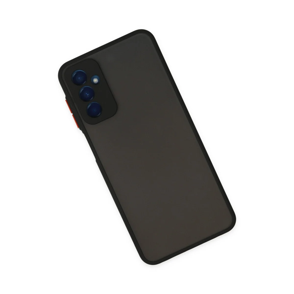 Samsung Galaxy M13 Kılıf Montreal Silikon Kapak - Siyah görsel 2