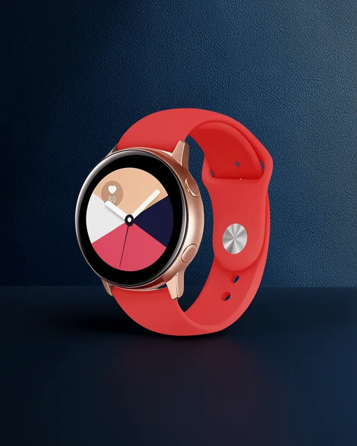 Watch 20mm Klasik Kordon - Kırmızı