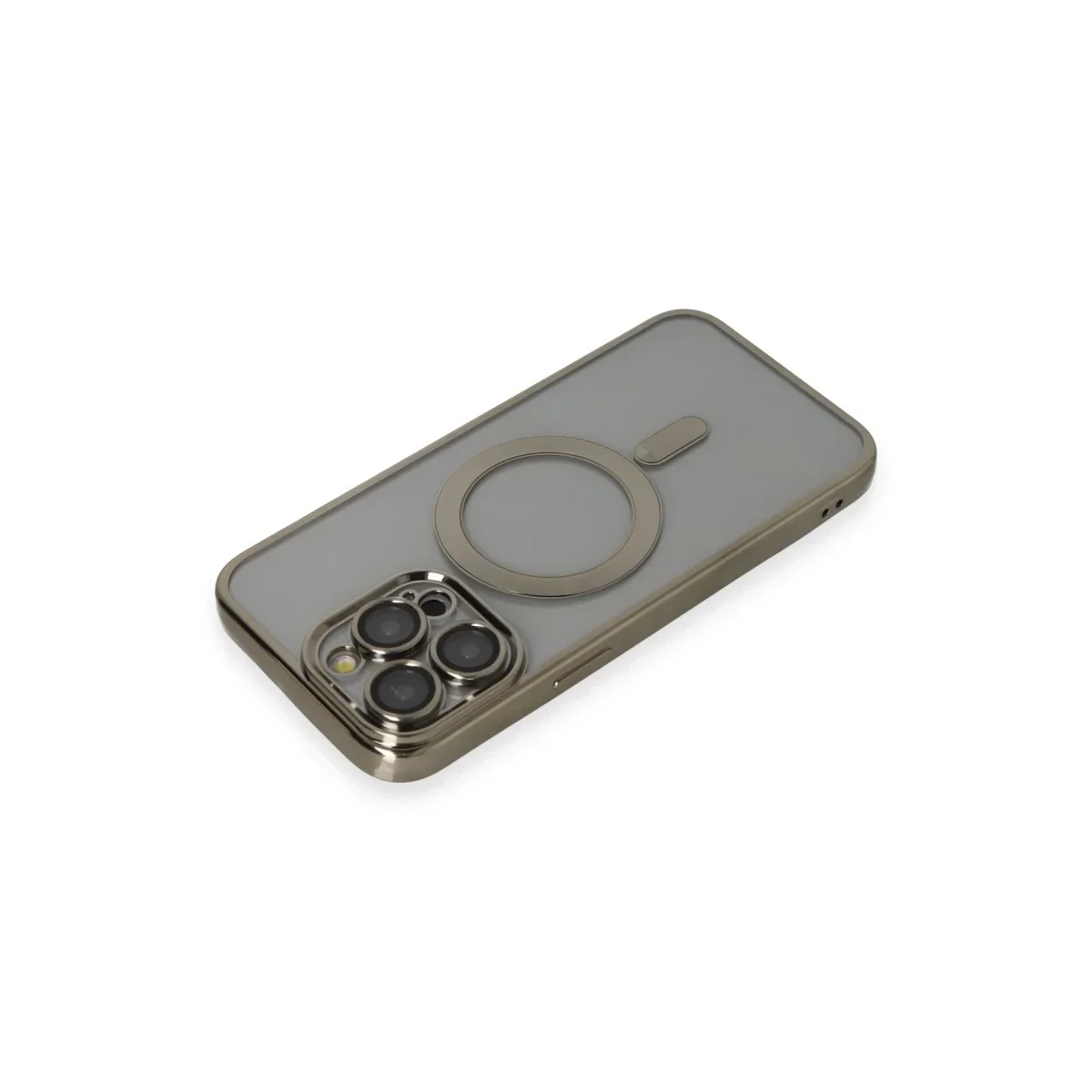 Apple iPhone 14 Pro Max Kılıf Kross Magneticsafe Kapak - Titan Gri görsel 3