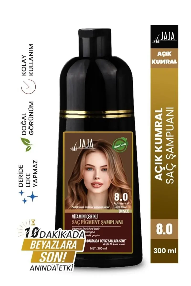 Saç Pigment Şampuanı 300 ML - 8.0 Açık Kumral