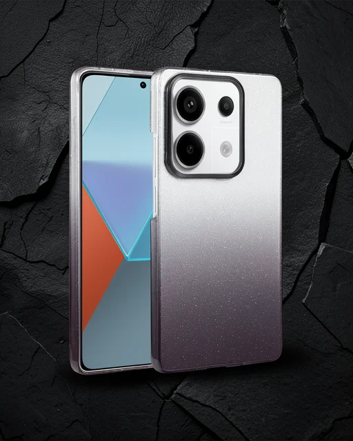 Xiaomi Redmi Note 13 Pro 4g Glossy Kapak - Siyah