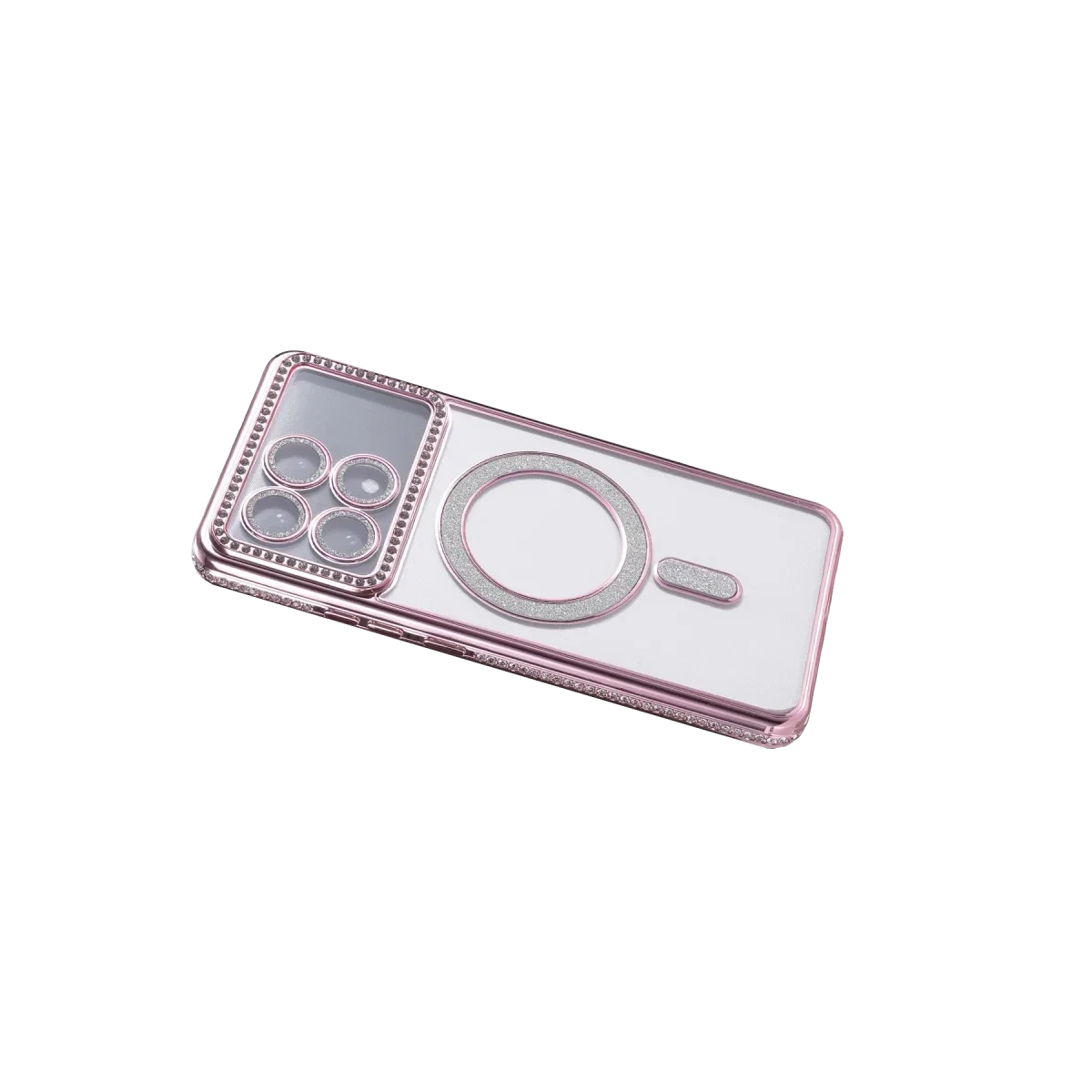 Xiaomi Poco X6 Pro Joke Simli Magneticsafe Kılıf - Pembe görsel 4