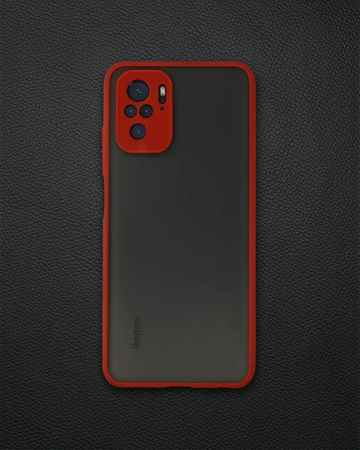 Xiaomi Redmi Note 10 Kılıf Montreal Silikon Kapak - Kırmızı