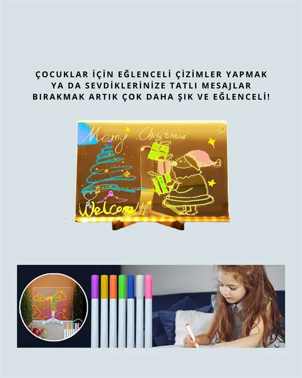Işıklı Yazı Tahtası görsel 4