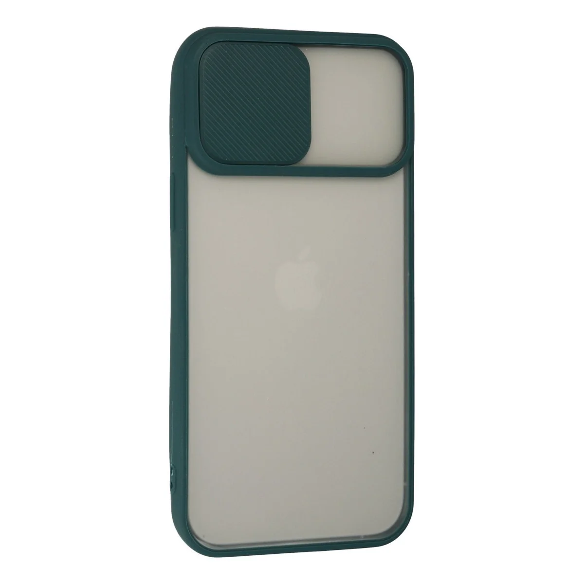Apple İphone 13 Pro Max Kılıf Palm Buzlu Kamera Sürgülü Silikon - Yeşil görsel 2