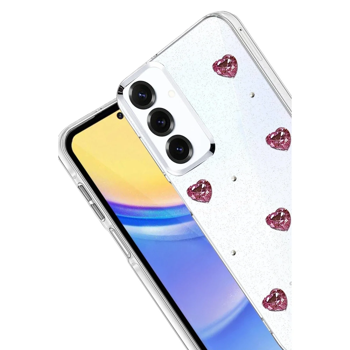 Samsung Galaxy S25 Plus Fiyonk Desenli Kapak - Desen 3 görsel 2