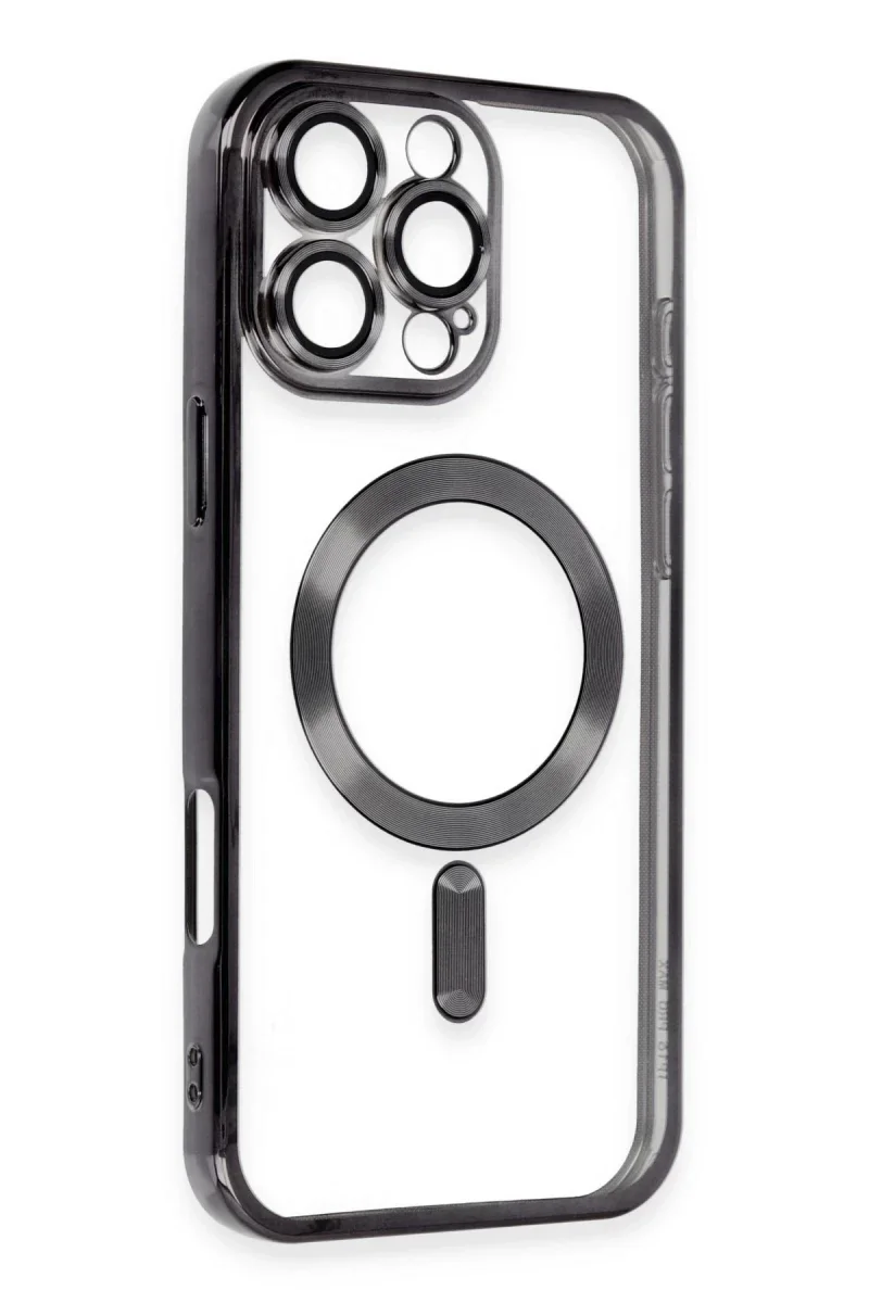 Apple iPhone 16 Pro Kılıf Kross Magneticsafe Kapak - Siyah görsel 2