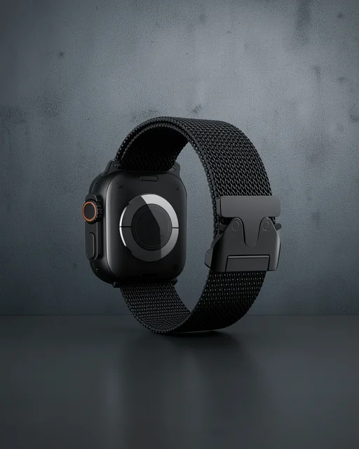 Apple Watch 42mm Milano Metal Kordon - Siyah