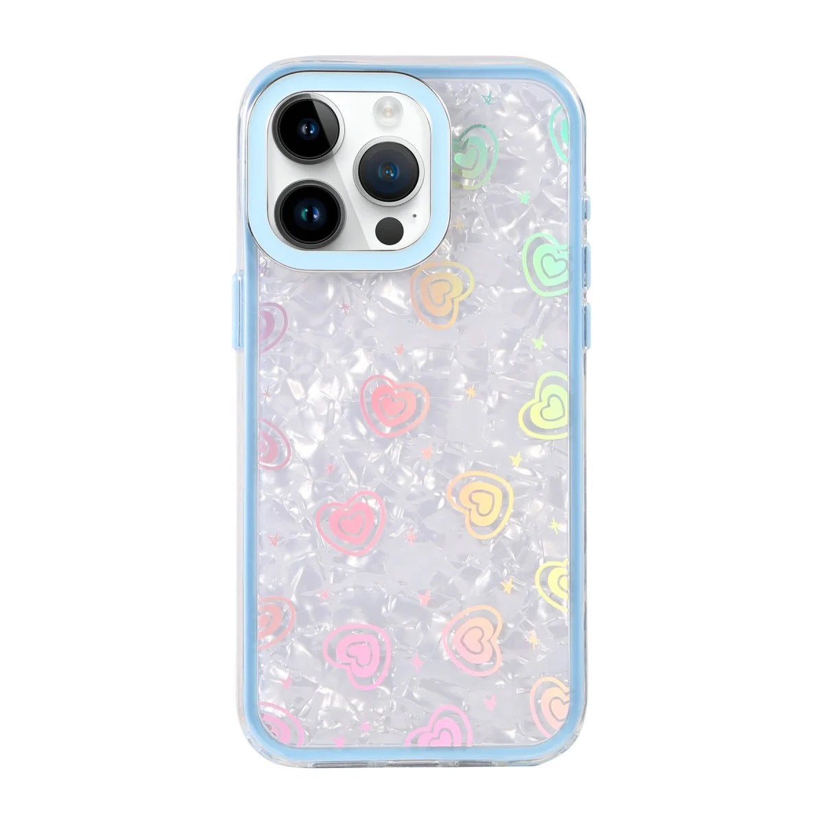 Apple İphone 16 Pro Lumi Desenli Kapak - Mavi görsel 3
