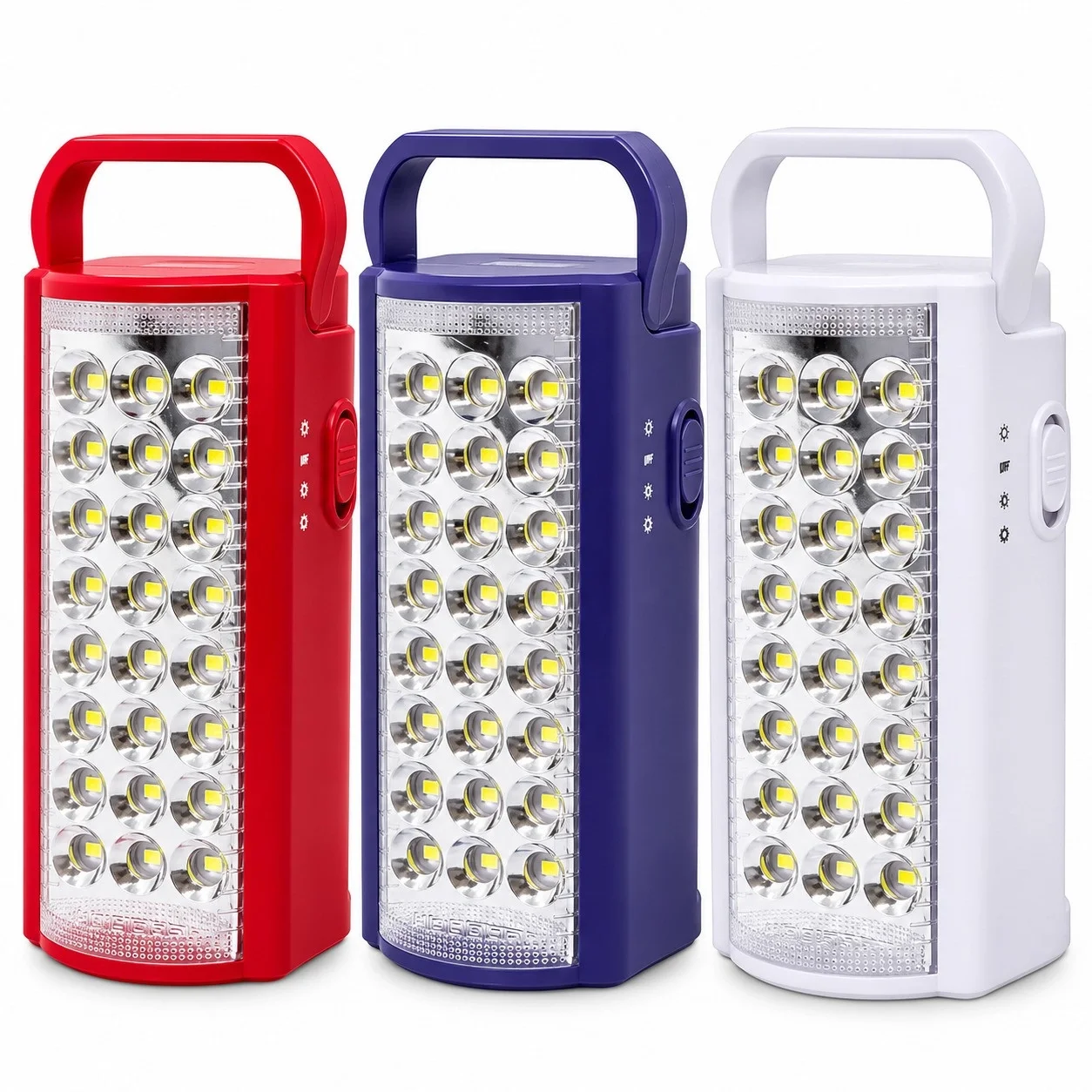 24 LED’li 80 Saat Aydınlatma Süreli Powerbank Özellikli Şarjlı Akülü Işıldak görsel 2
