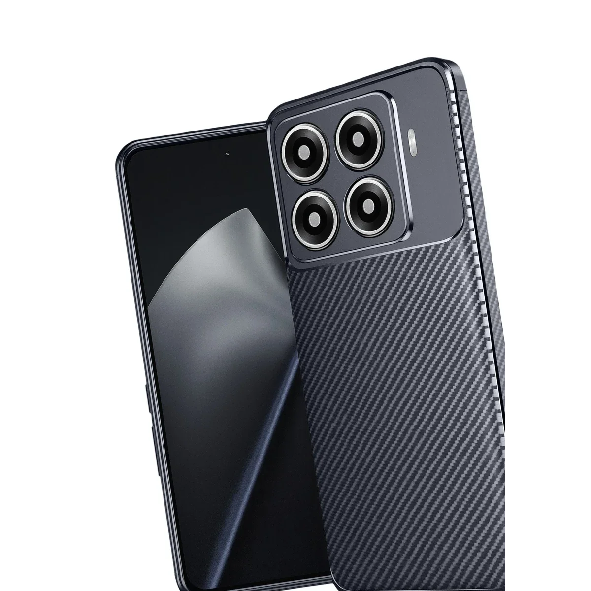 Xiaomi Mi 15T Pro Auto Focus Karbon Kapak - Lacivert görsel 3