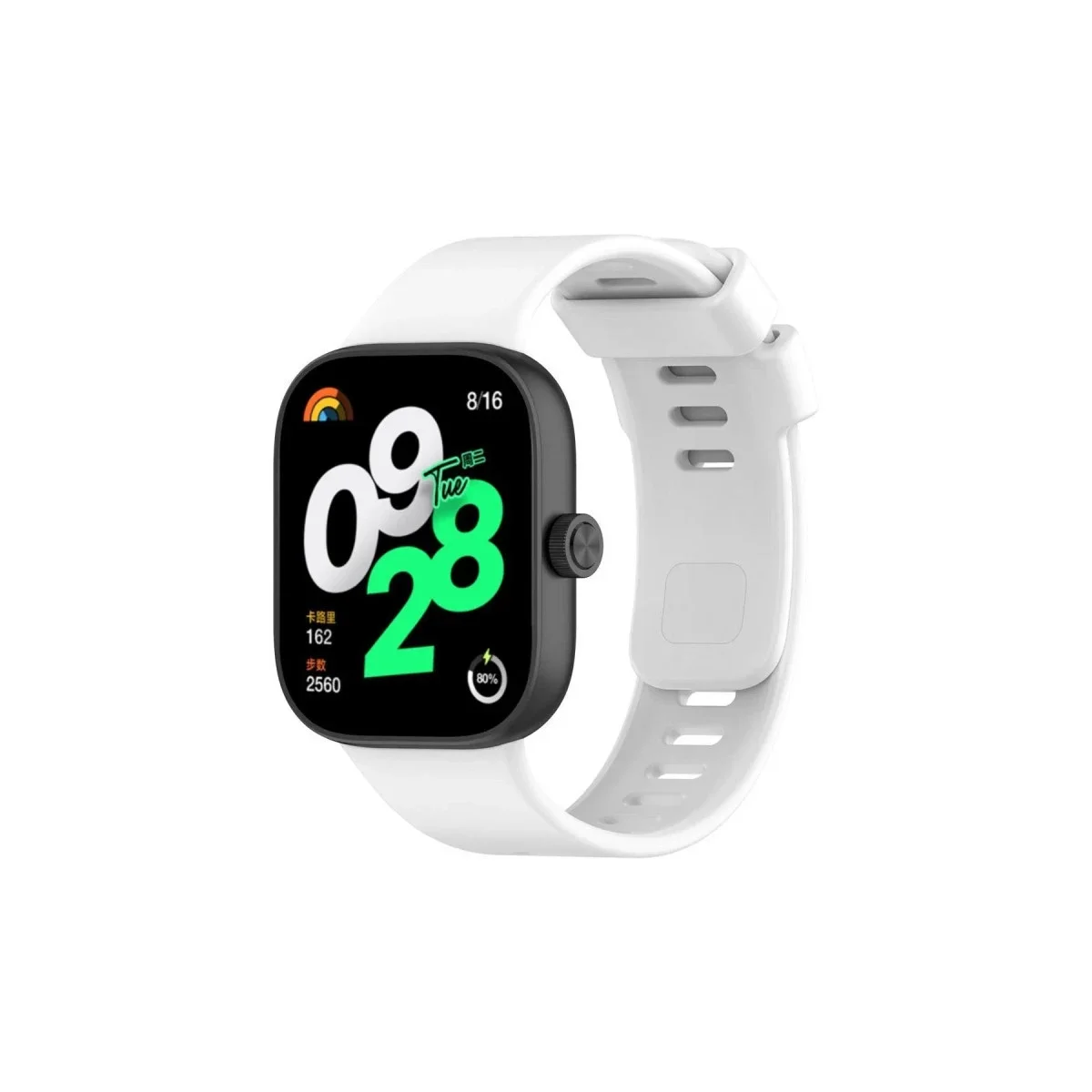 Xiao Red Watch 4 Klasik Kordon - Beyaz görsel 3