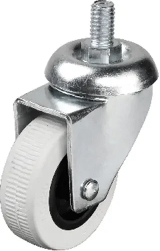 332 - 50x20 mm Çift Bilyalı Vidalı Teker 4 Adet