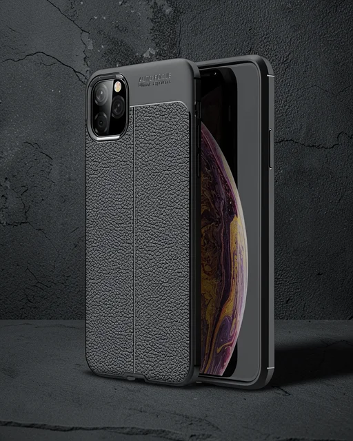 Apple İphone 11 Pro Max Kılıf Auto Focus Kapak - Siyah
