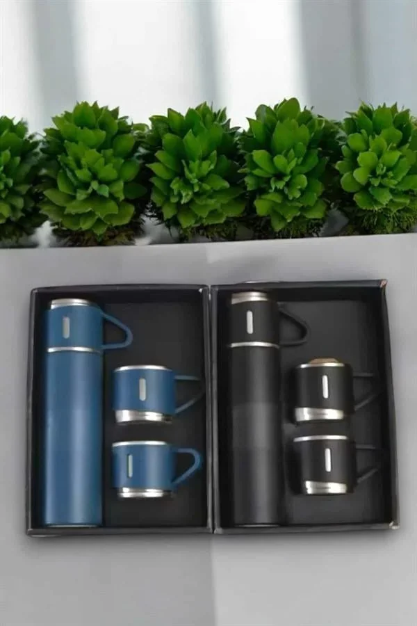 500 ml Kapasiteli Taşınabilir Basınçlı Termos Seti Günlük Kullanım için İdeal görsel 4