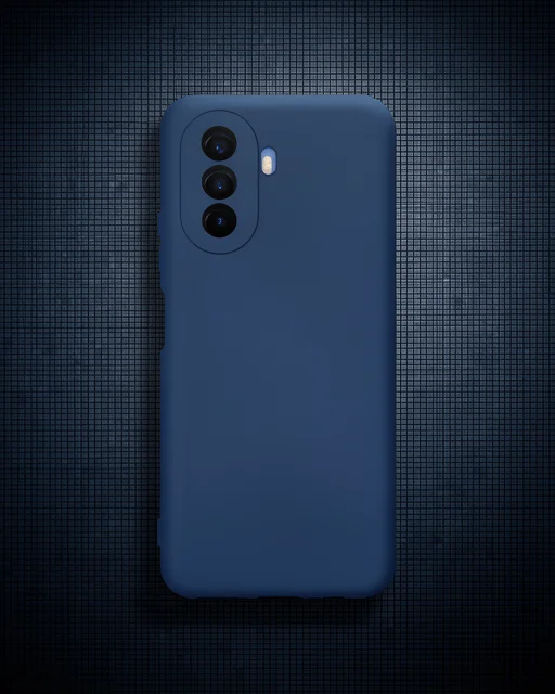 Huawei Nova Y70 Kılıf Nano İçi Kadife Silikon - Lacivert
