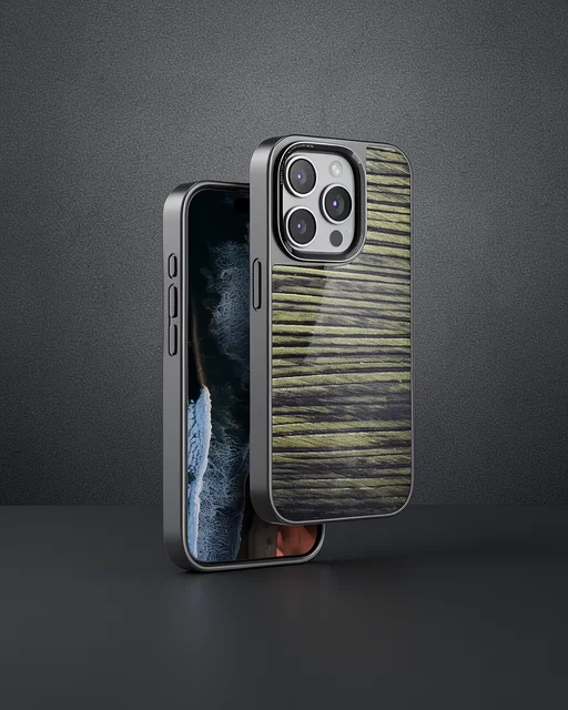 Venco Apple İphone 14 Pro Wave Kapak - Koyu Kahve