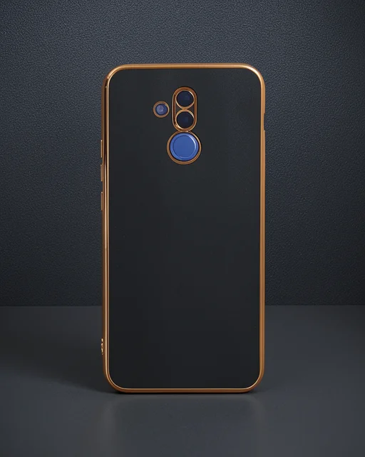 Huawei Mate 20 Lite Kılıf Volet Silikon - Siyah