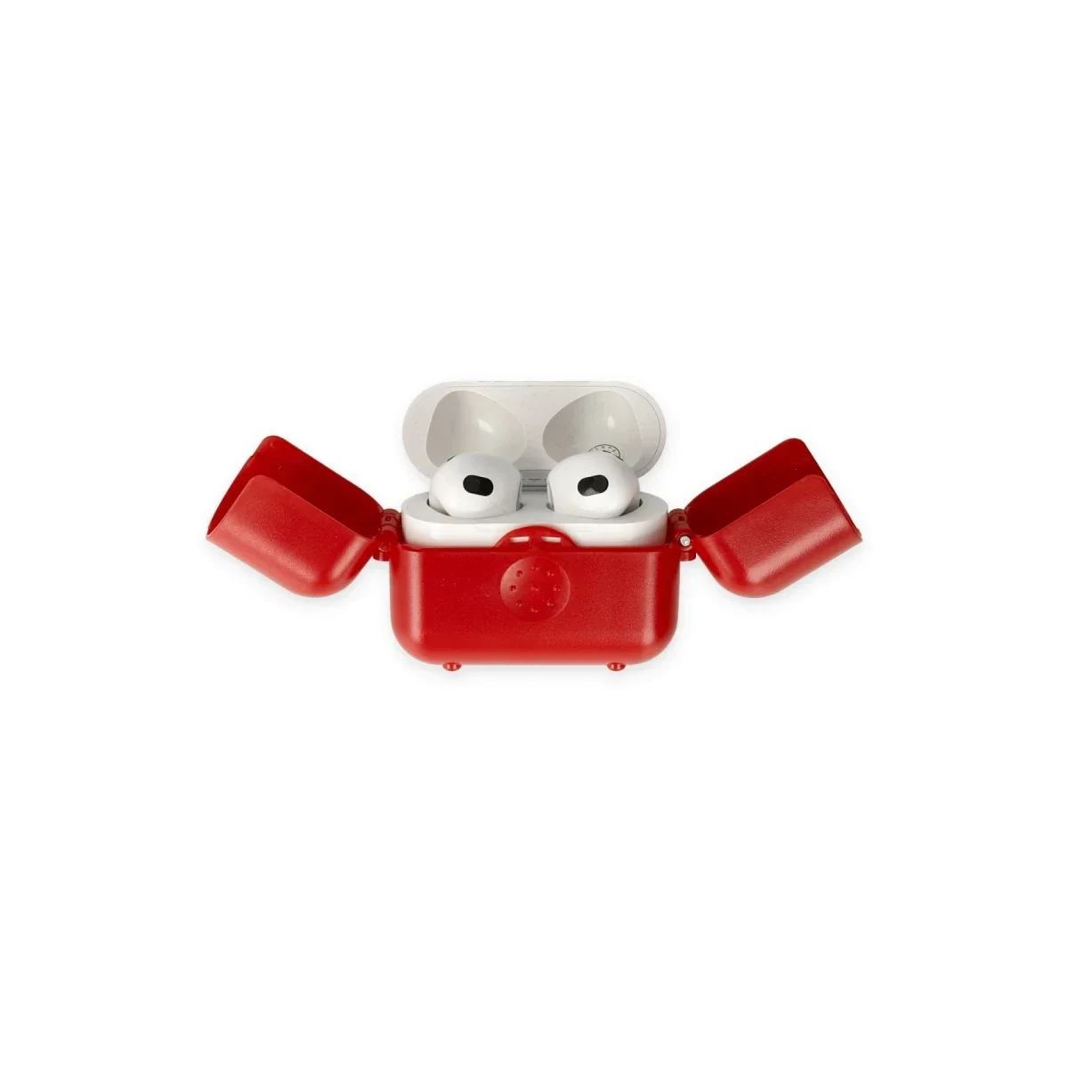 Apple Airpods 3 (3.nesil) Basmalı Kılıf - Kırmızı görsel 3