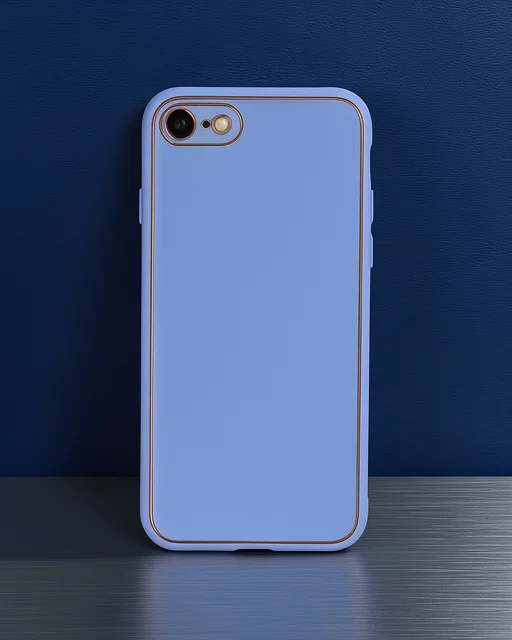 Apple İphone 7 Kılıf Coco Deri Silikon Kapak - Lila