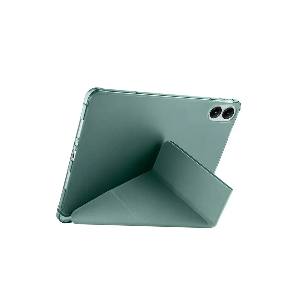 Xiaomi Redmi Pad SE 4G Kılıf Kalemlikli Mars Tablet Kılıfı - Koyu Yeşil görsel 2