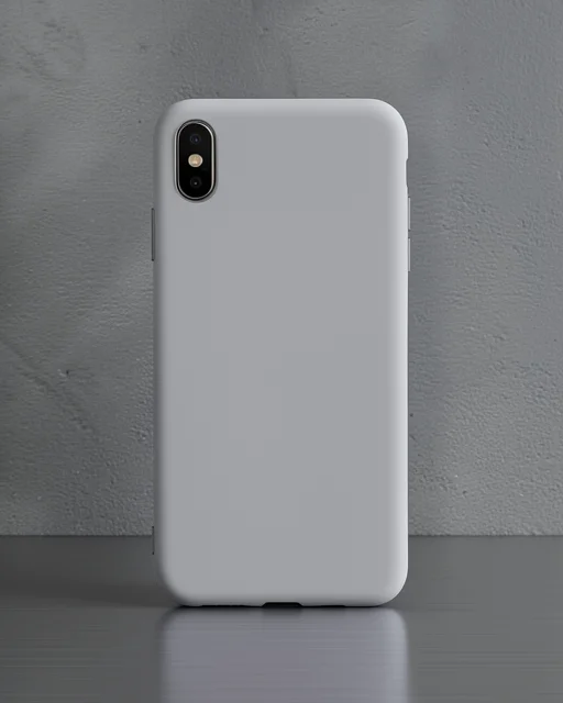 Apple İphone Xs Max Kılıf Nano İçi Kadife Silikon - Gri