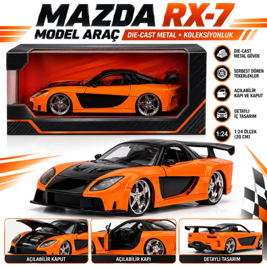 RX-7 Model Aracı görsel 2