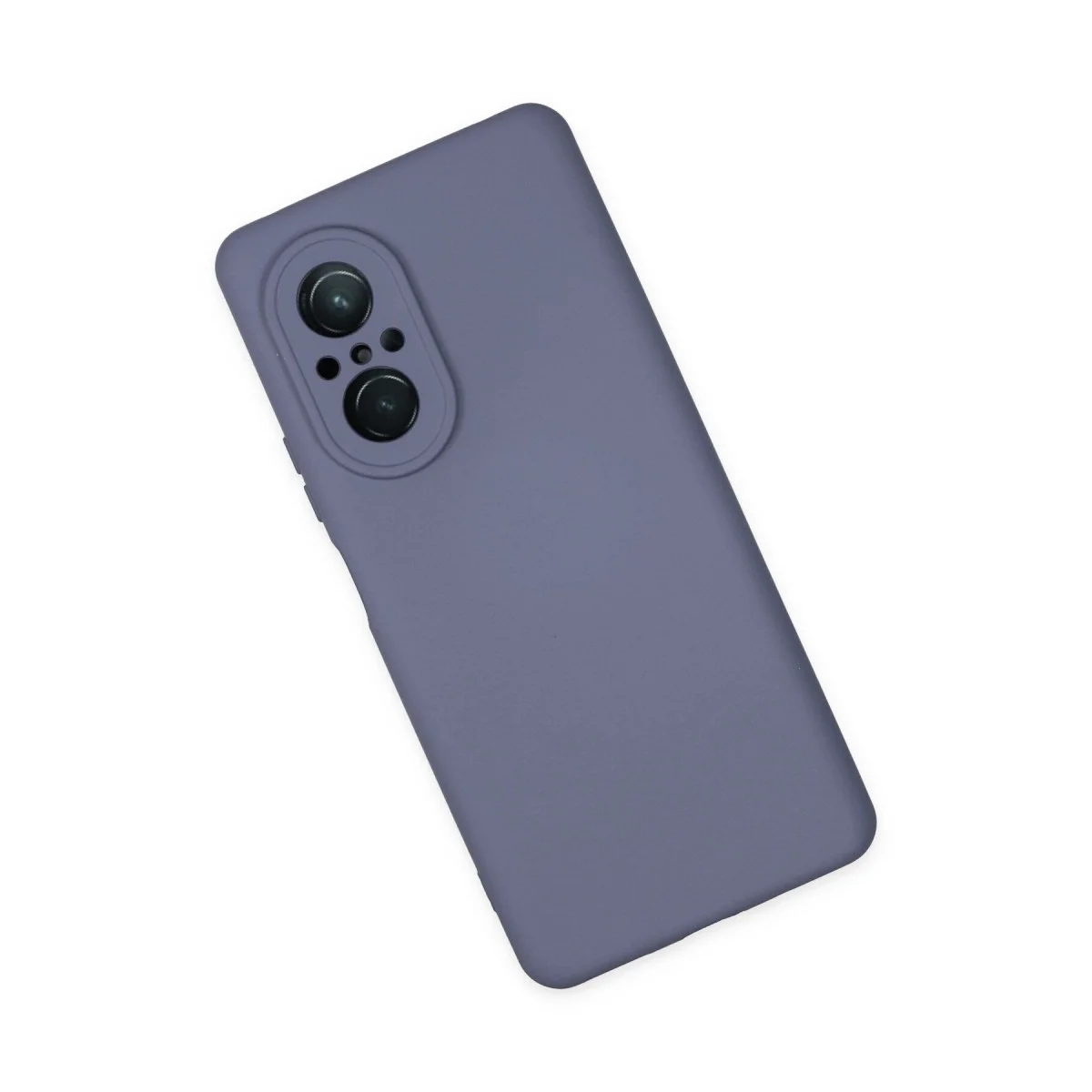 Huawei Nova 9 Se Kılıf Nano İçi Kadife Silikon - Gri görsel 3
