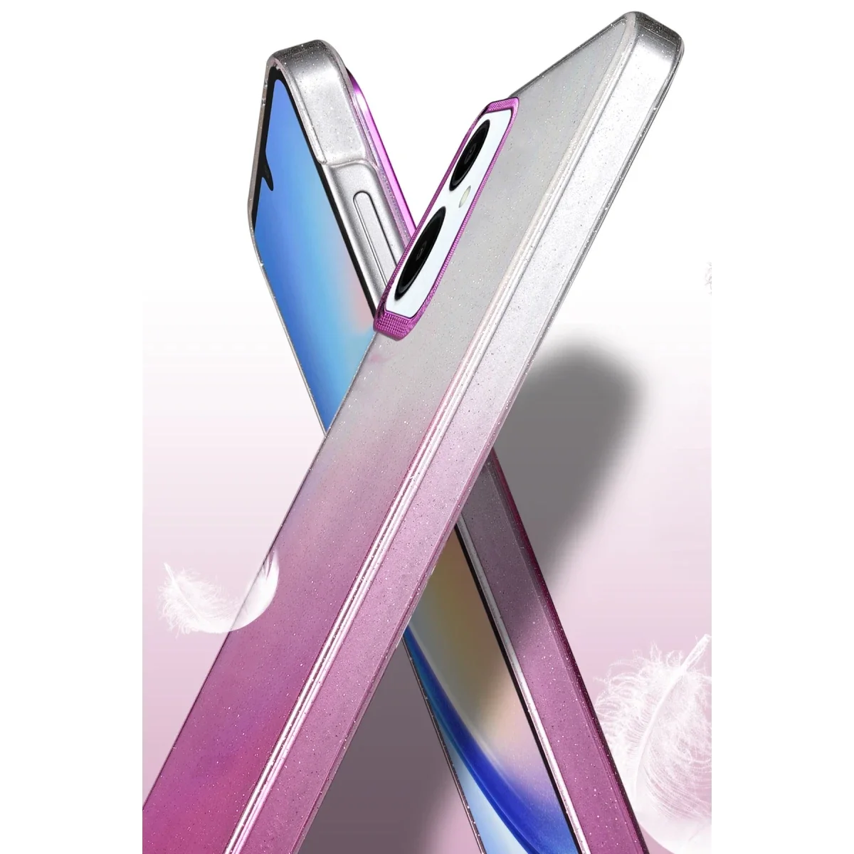 Samsung Galaxy A06 Glossy Kapak - Mavi görsel 3