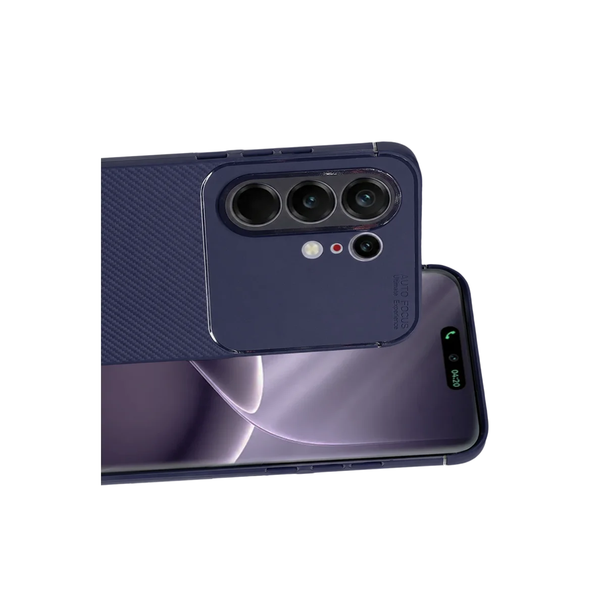 Tecno Camon 50 Pro 5G Auto Focus Karbon Kapak - Lacivert görsel 2
