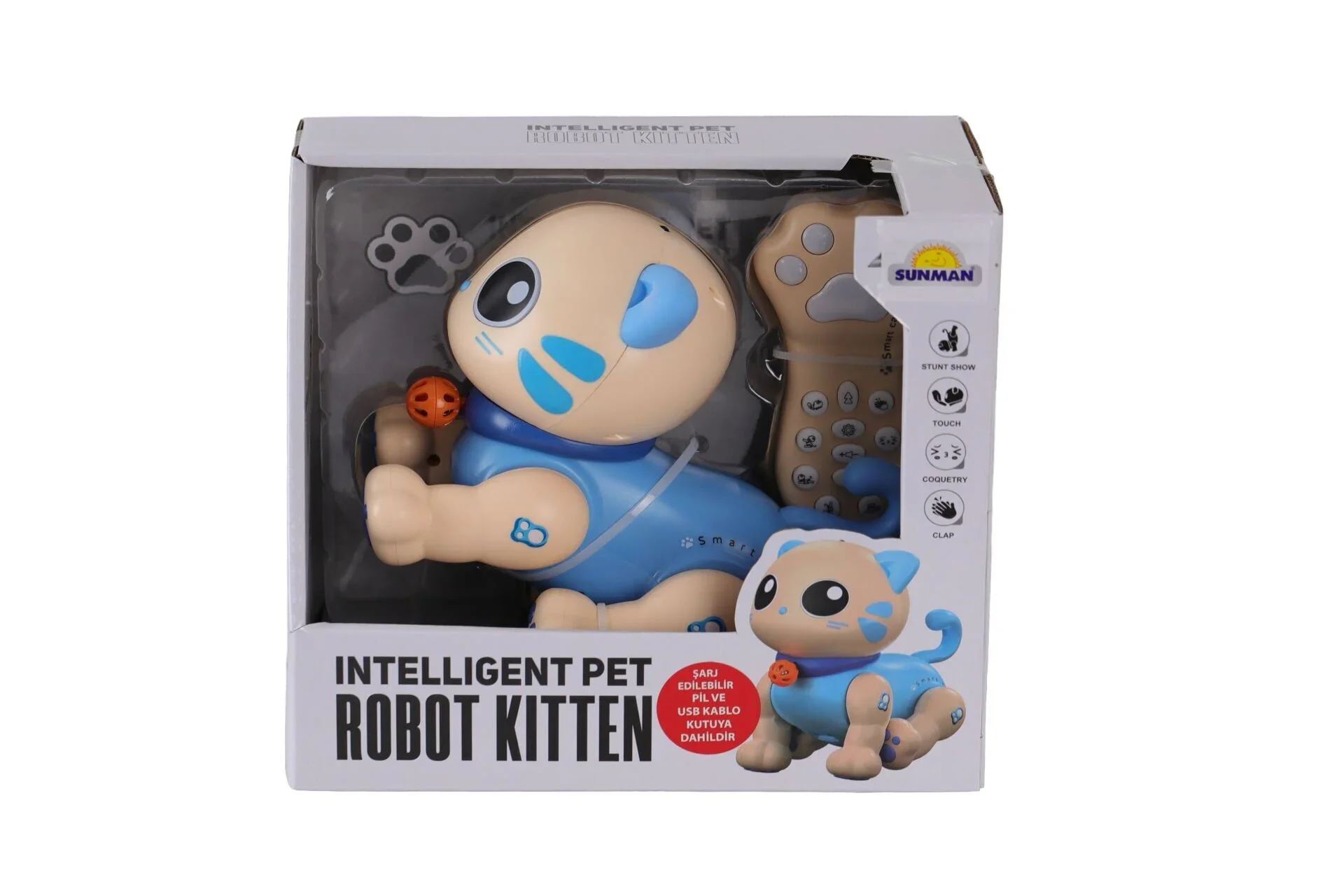 5135 Sun-rst-rc Robot Akıllı Kedi Ff Sesli 3 7 Usb 2R