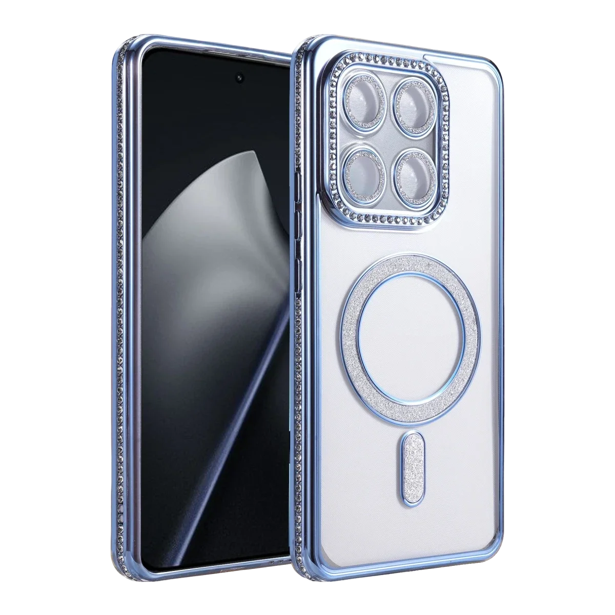 Xiaomi Mi 15T Pro Joke Simli Magneticsafe Kılıf - Mavi